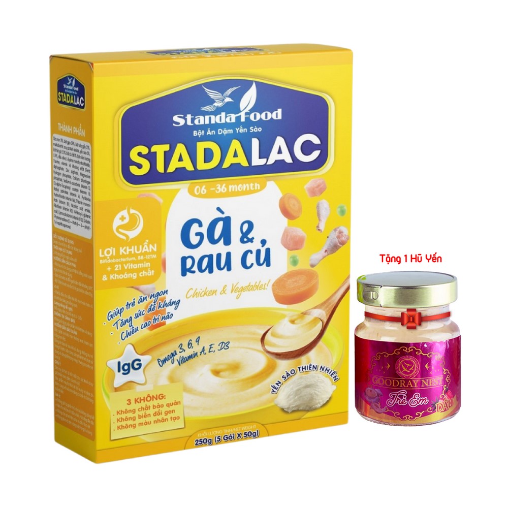 Bột Stadalac vị gà rau củ