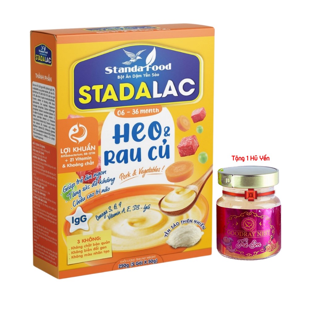 Bột Stadalac vị heo rau củ