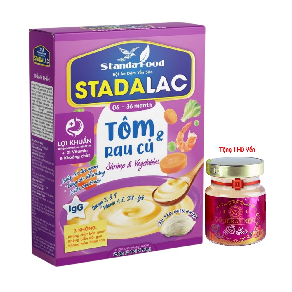 Bột Stadalac vị tôm rau củ