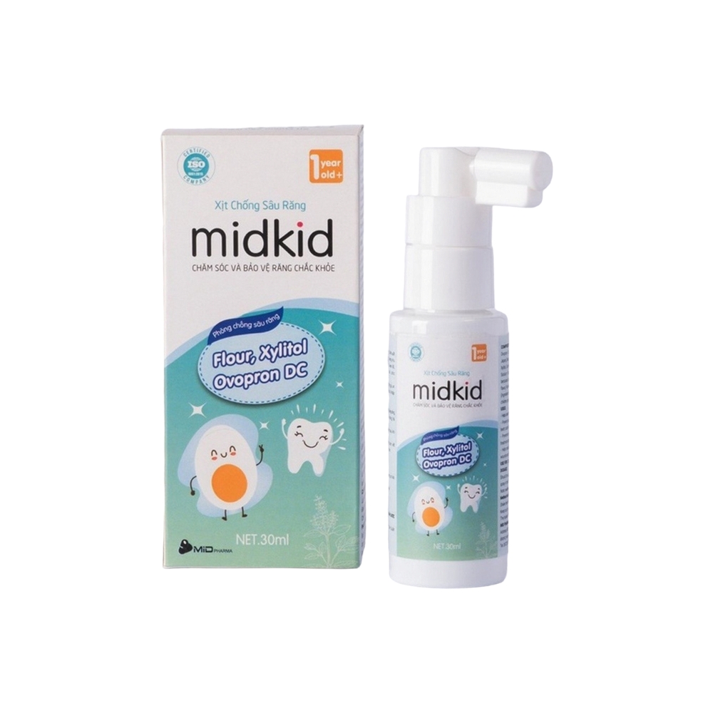 Xịt chống sâu răng Midkid