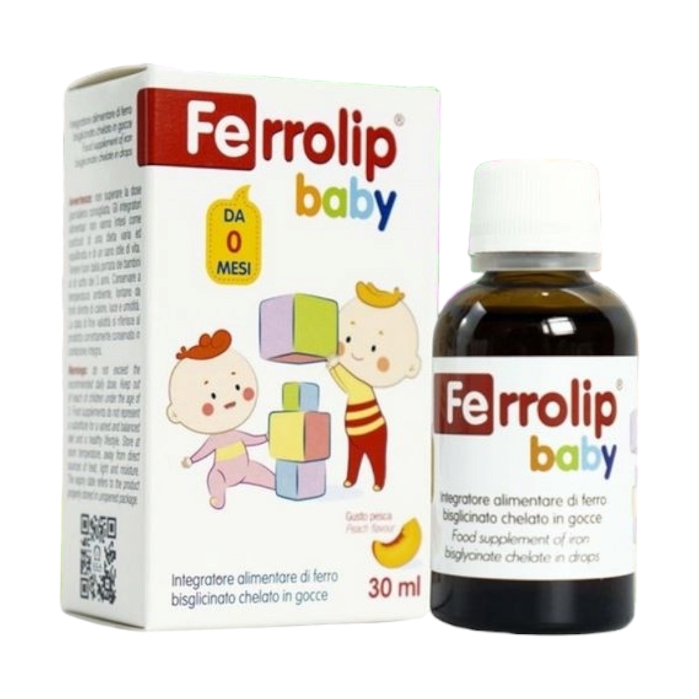 Sắt hữu cơ Ferrolip baby dành cho trẻ em (30ml)