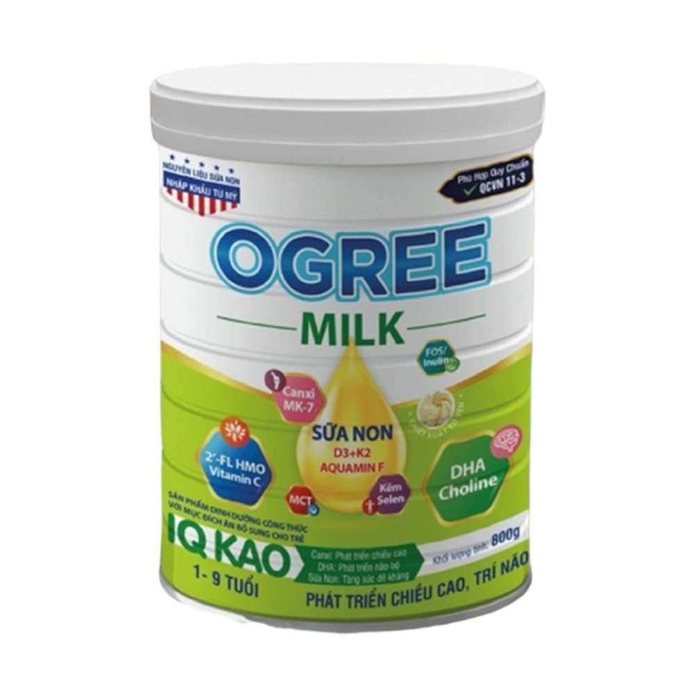 Ogree Milk IQ Kao 800g