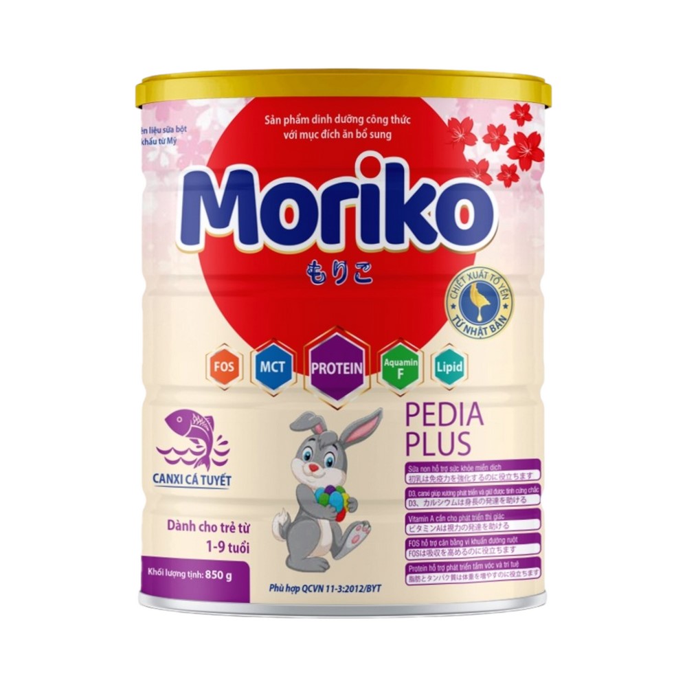 Sữa Moriko Pedia Plus 850g