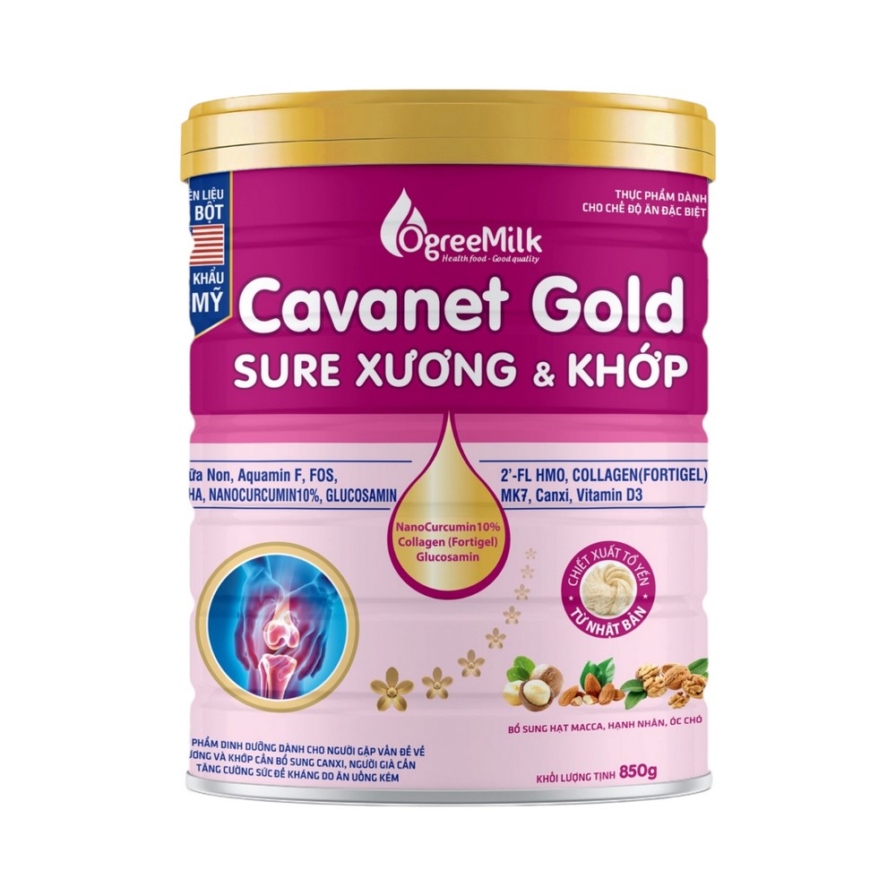 Cavanet Gold Sure & Xương Khớp 850g