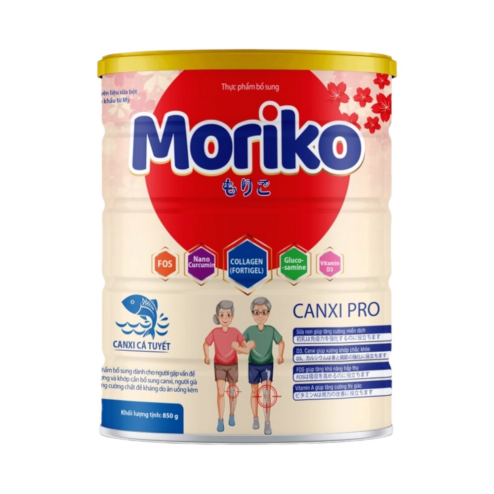 Sữa Moriko Canxi Pro 850g