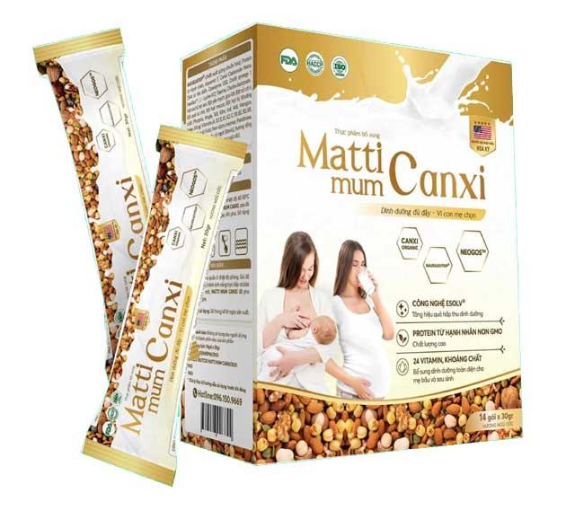 Sữa ngũ cốc bầu Mattimum